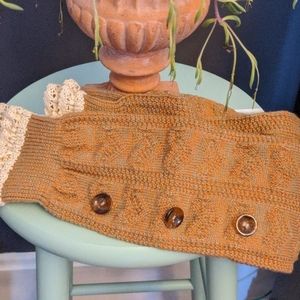 Pair of boots leg warmers